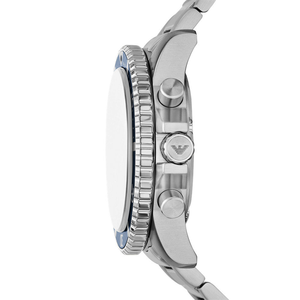 Montre Emporio Armani World Explorer Bleu - Montres étanches Homme | Marc Orian