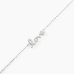 Bracelet Argent Blanc Elly Oxyde De Zirconium - Bracelets fantaisie Femme | Marc Orian