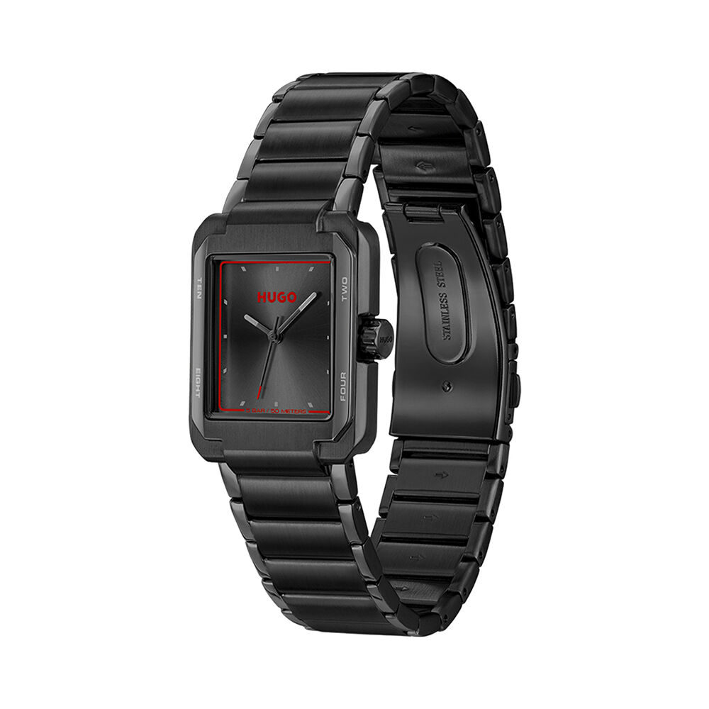Montre Hugo Thrive Analog Noir - Montres étanches Homme | Marc Orian