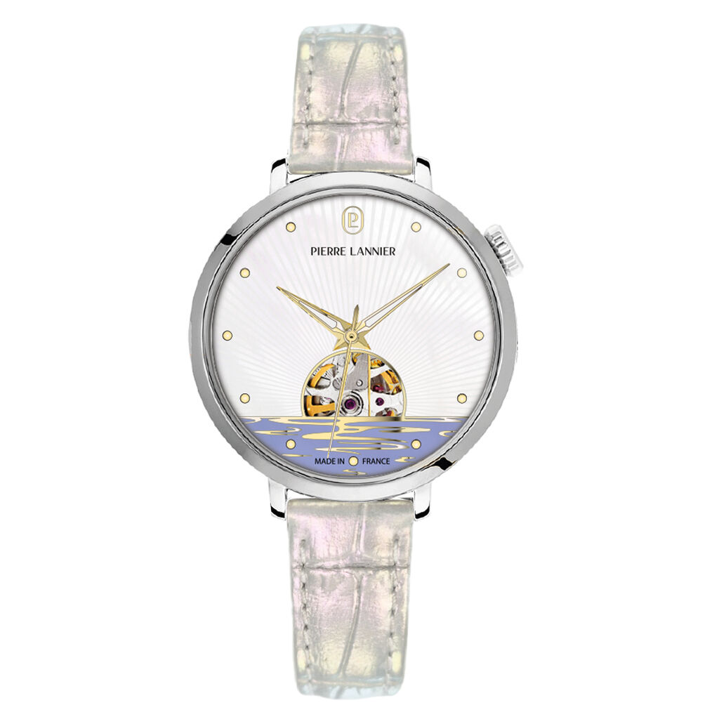 Montre Pierre Lannier Australe Nacre Blanche - Montres automatiques Femme | Marc Orian