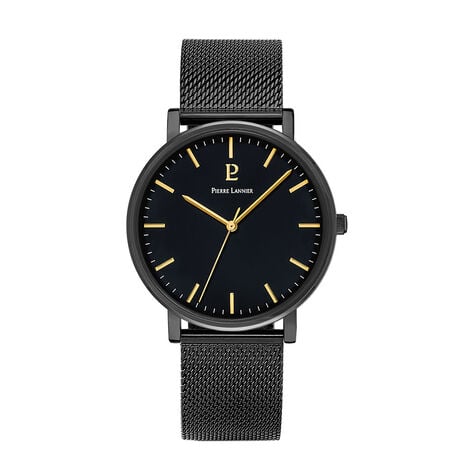 Montre Pierre Lannier Essential Noir - Montres classiques Homme | Marc Orian