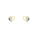 Boucles D'oreilles Puces Frantsesa Or Jaune - Puces Femme | Marc Orian