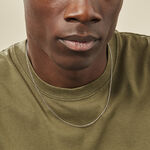 Cha&icirc;ne Ilan Maille For&ccedil;at Ronde Or Blanc - Chaines Famille | Marc Orian