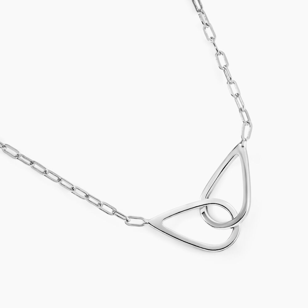 Collier Les Inseparables Argent Blanc - Colliers fantaisie Femme | Marc Orian