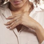 Bague Solitaire Crista Or Jauneamethyste Et Oxyde - Bagues pierres fines Femme | Marc Orian