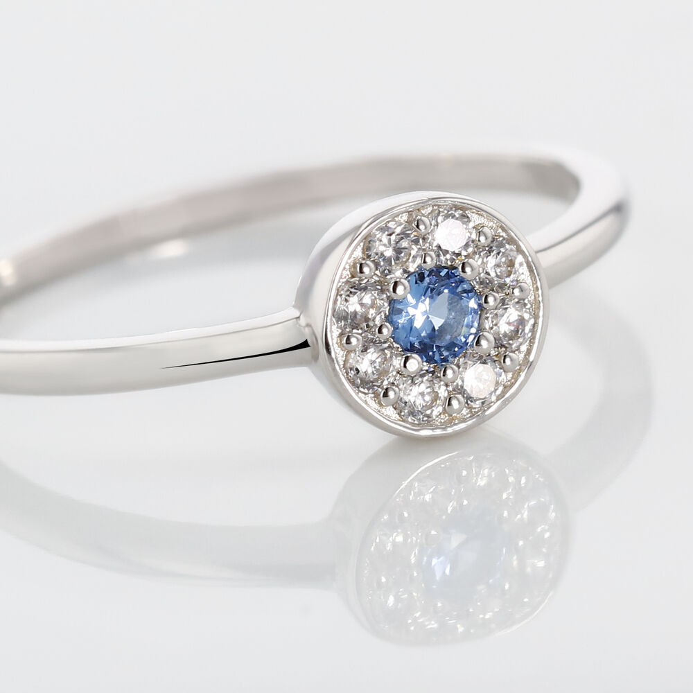 Bague Argent Blanc Auxana Oxyde De Zirconium - Bagues avec pierre Femme | Marc Orian