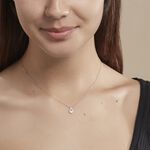 Collier Purete Or Blanc Diamant - Colliers avec pierres Femme | Marc Orian
