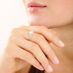 Bague Isabel Argent Blanc Perle De Culture Oxyde De Zirconium - Bijoux fantaisie Femme | Marc Orian