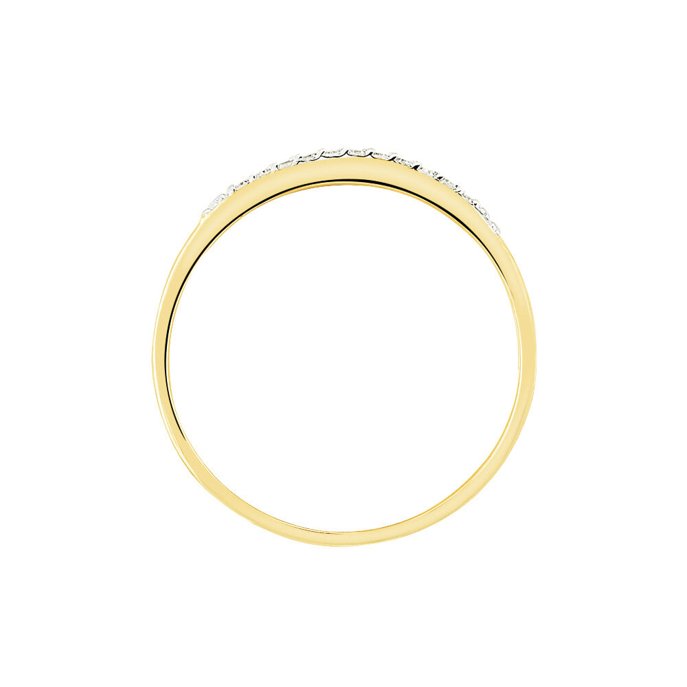 Bague Arslane Or Jaune Diamant - Bagues pierres précieuses Femme | Marc Orian
