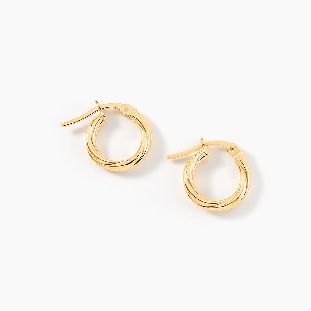 Créoles Youri Or Jaune - Créoles Femme | Marc Orian