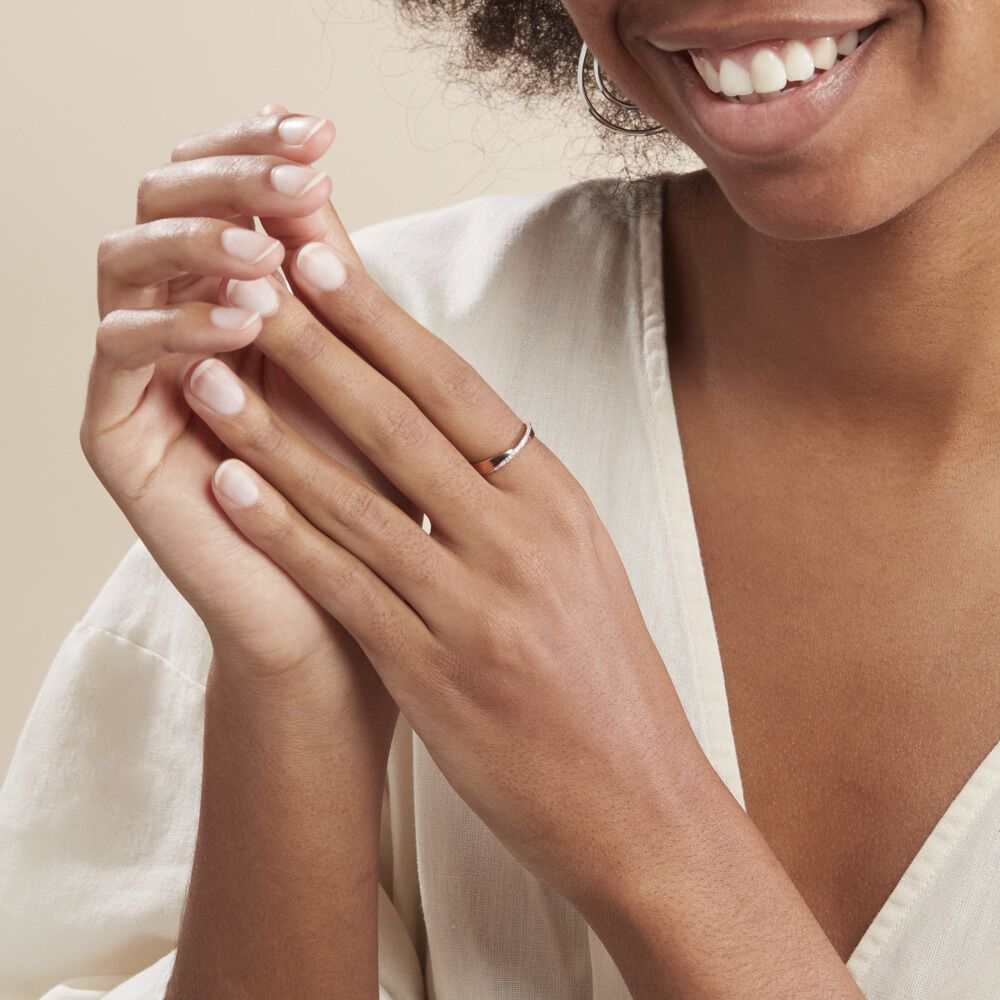 Bague Suzie Or Rose Diamant - Bagues pierres précieuses Femme | Marc Orian