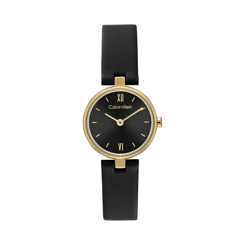 Montre Calvin Klein Gleam Noir - Montres &eacute;tanches Femme | Marc Orian