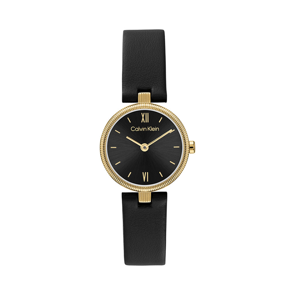 Montre Calvin Klein Gleam Noir - Montres &eacute;tanches Femme | Marc Orian