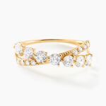 Bague Dorean Or Jaune Oxyde De Zirconium - Bagues avec pierre Femme | Marc Orian