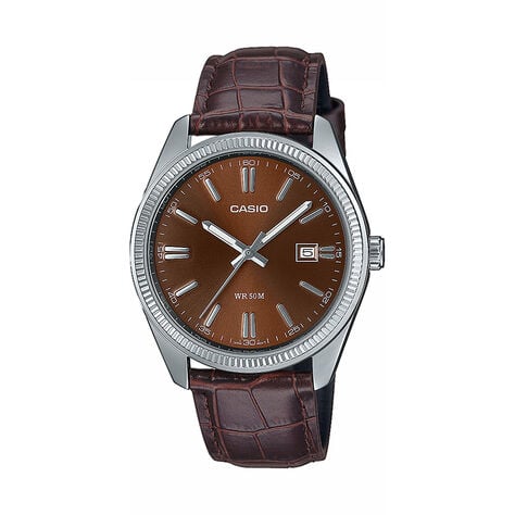 Montre Casio Collection Timeless Marron - Montres &eacute;tanches Unisex | Marc Orian