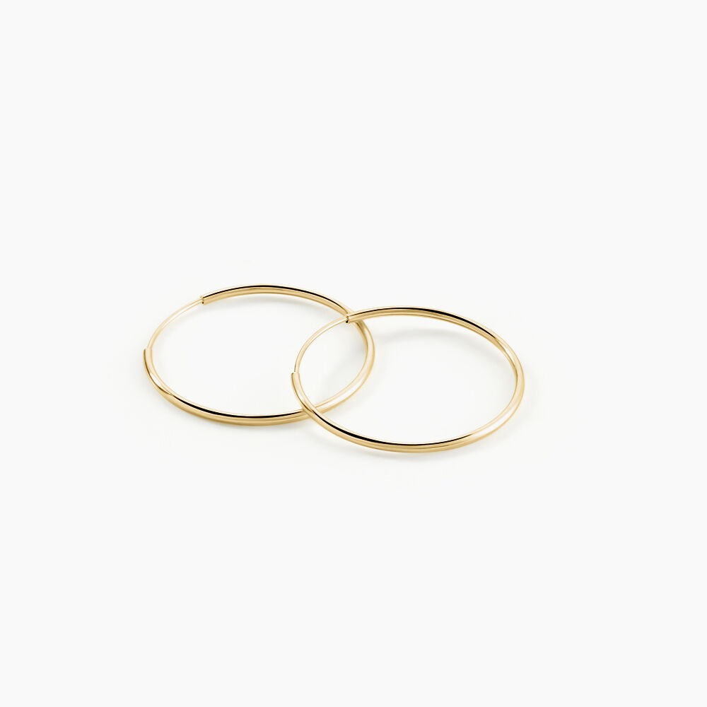 Créoles Muses Or Jaune - Créoles Femme | Marc Orian