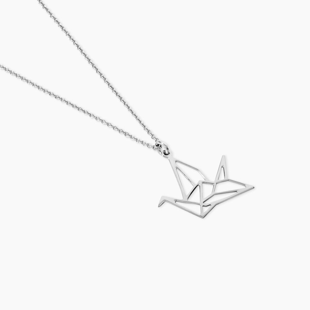 Collier Colombe Argent Blanc - Colliers fantaisie Femme | Marc Orian