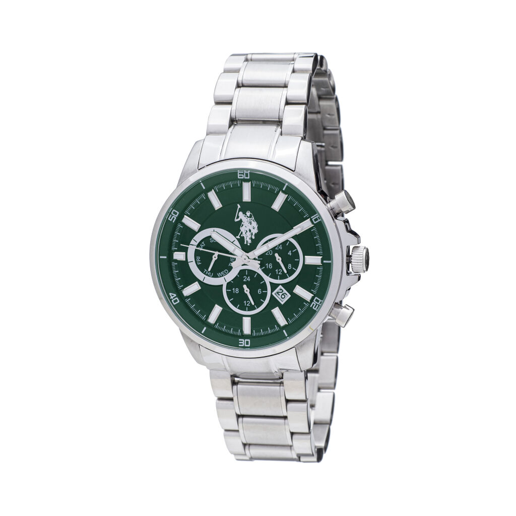 Montre U.S. Polo Us Polo Grayson Vert - Montres &eacute;tanches Homme | Marc Orian