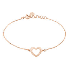 Bracelet Vivia Argent Rose - Bracelets chaînes Femme | Marc Orian