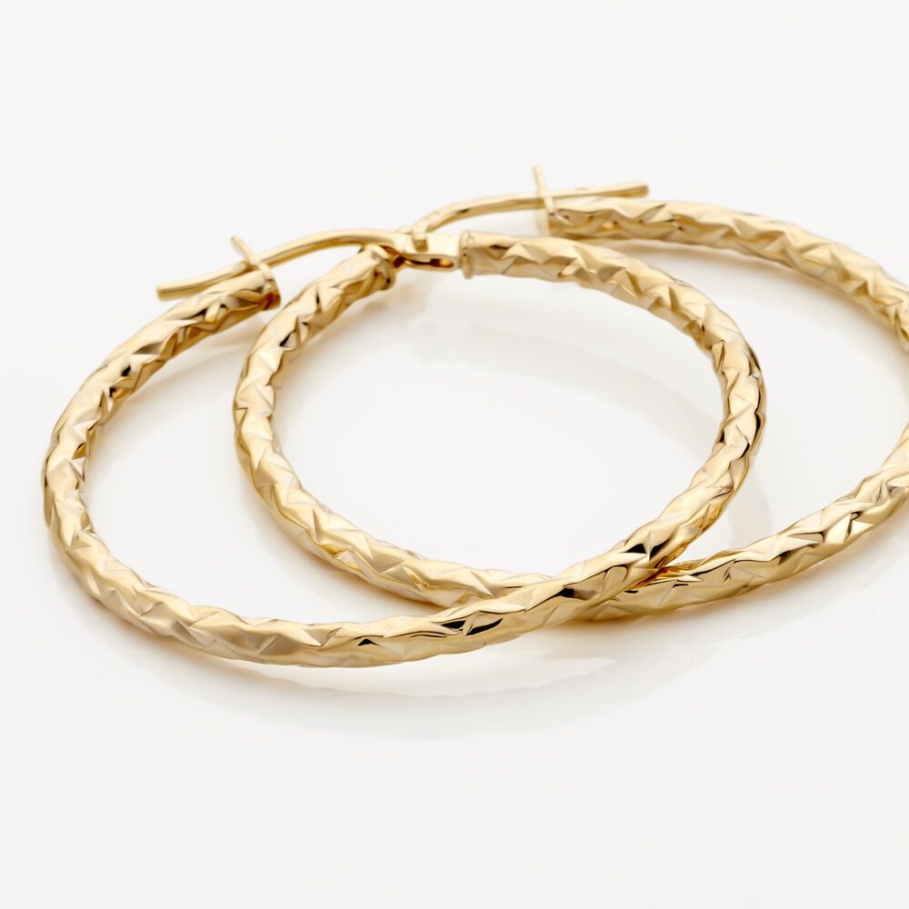 Créoles Cayla Or Jaune - Créoles Femme | Marc Orian