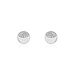 Boucles D'oreilles Puces Argent Grissil Oxydes De Zirconium - Puces Femme | Marc Orian
