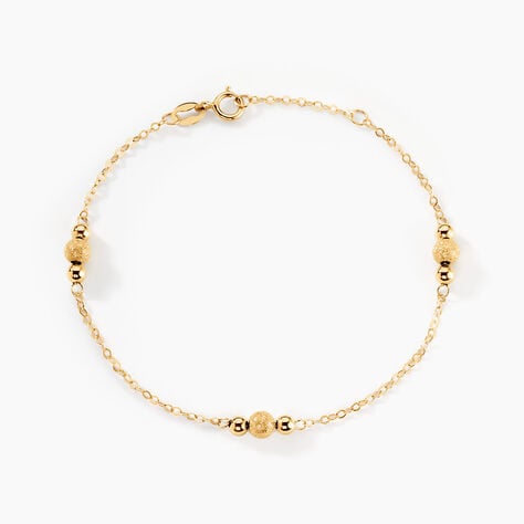 Bracelet Brooks Or Jaune - Bracelets cha&icirc;nes Femme | Marc Orian