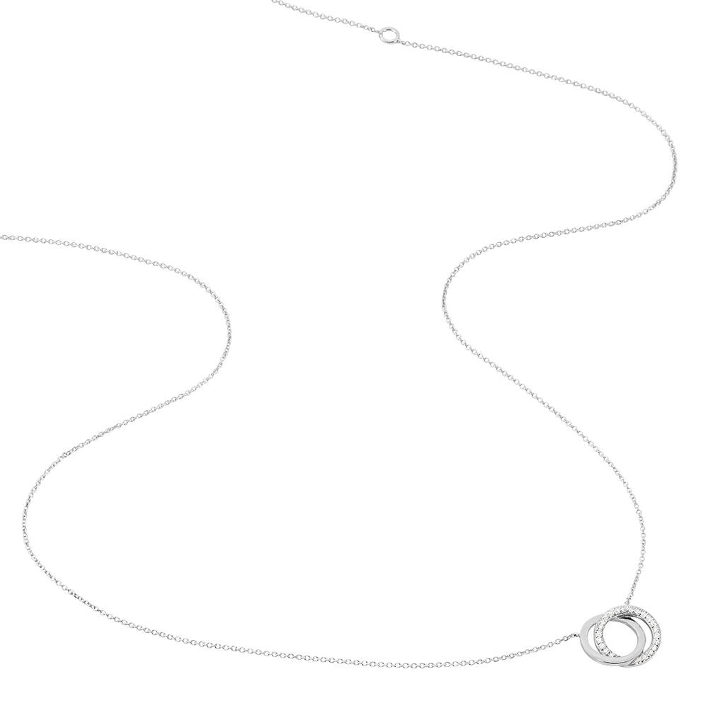 Collier Absolu Or Blanc Diamant - Colliers Femme | Marc Orian
