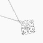 Collier Raelene Argent Blanc - Colliers fantaisie Femme | Marc Orian