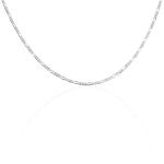 Collier Vivian Argent Blanc - Colliers fantaisie Homme | Marc Orian