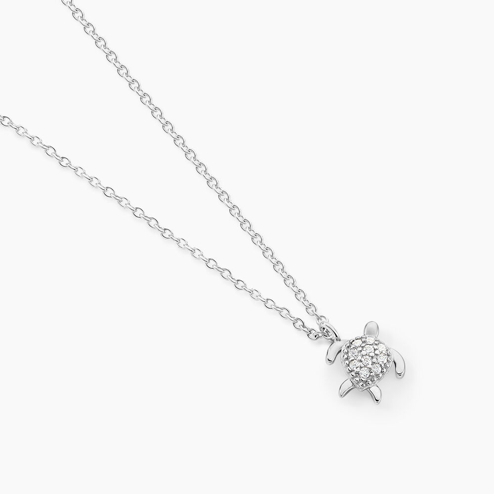 Collier Desert Argent Blanc Oxyde De Zirconium - Colliers avec pierres Femme | Marc Orian