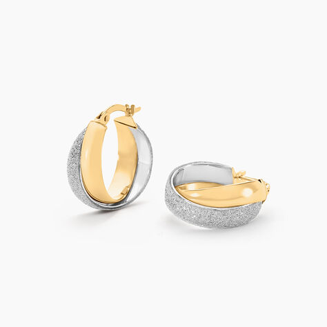 Créoles Lolly Or Bicolore - Créoles Femme | Marc Orian