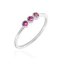 Bague Kasey Argent Blanc Oxyde De Zirconium