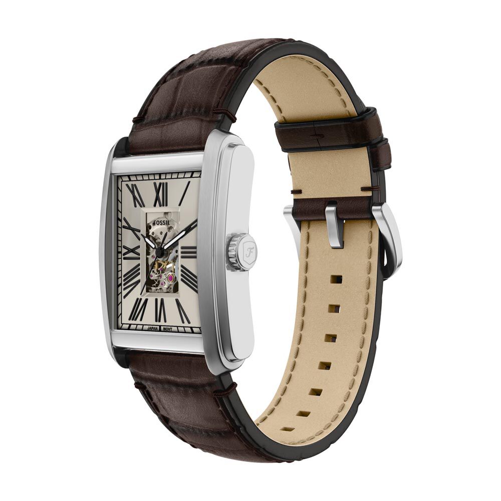 Montre Fossil Carraway Automatic Beige - Montres automatiques Homme | Marc Orian