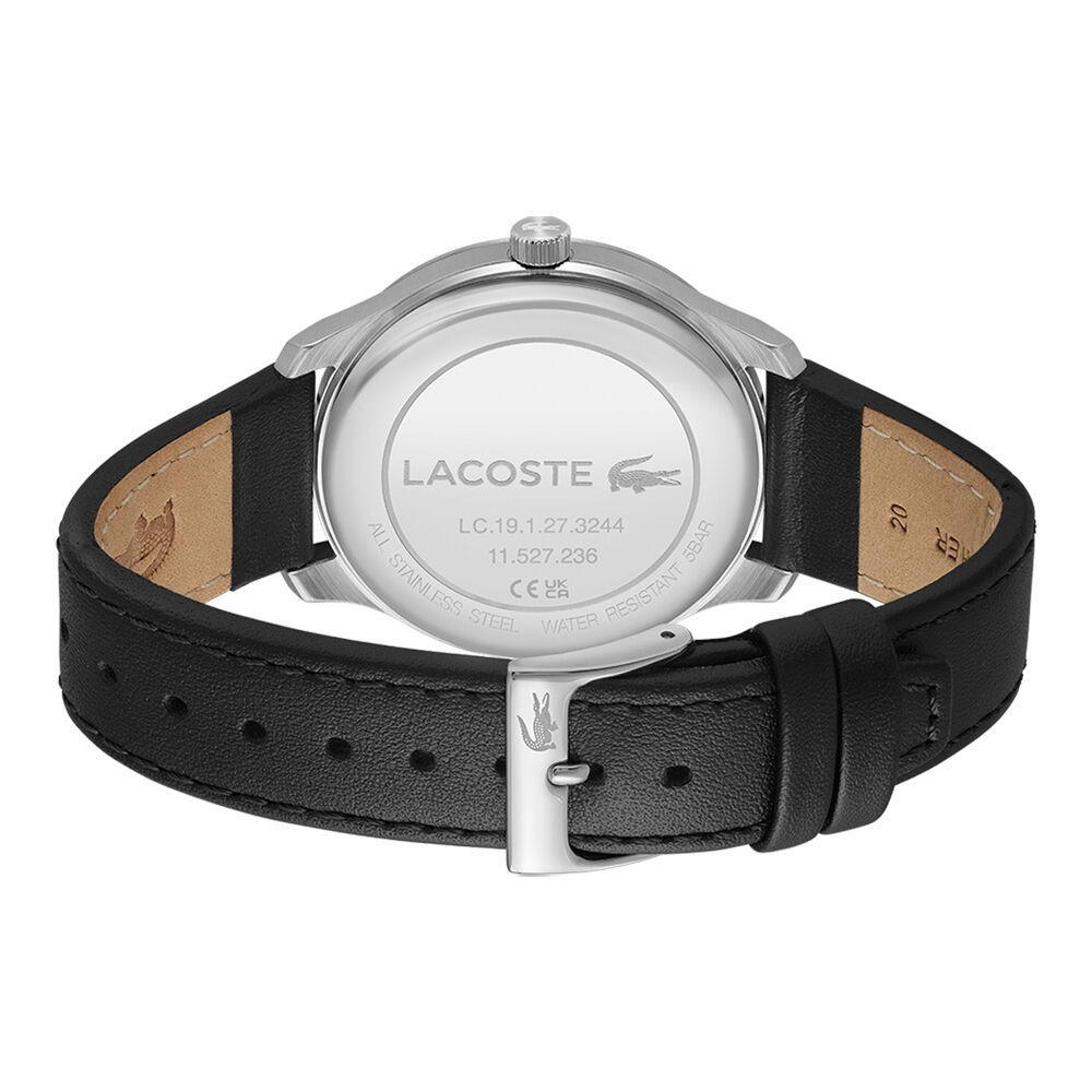 Montre Lacoste Lisbon Noir - Fête des pères Homme | Marc Orian