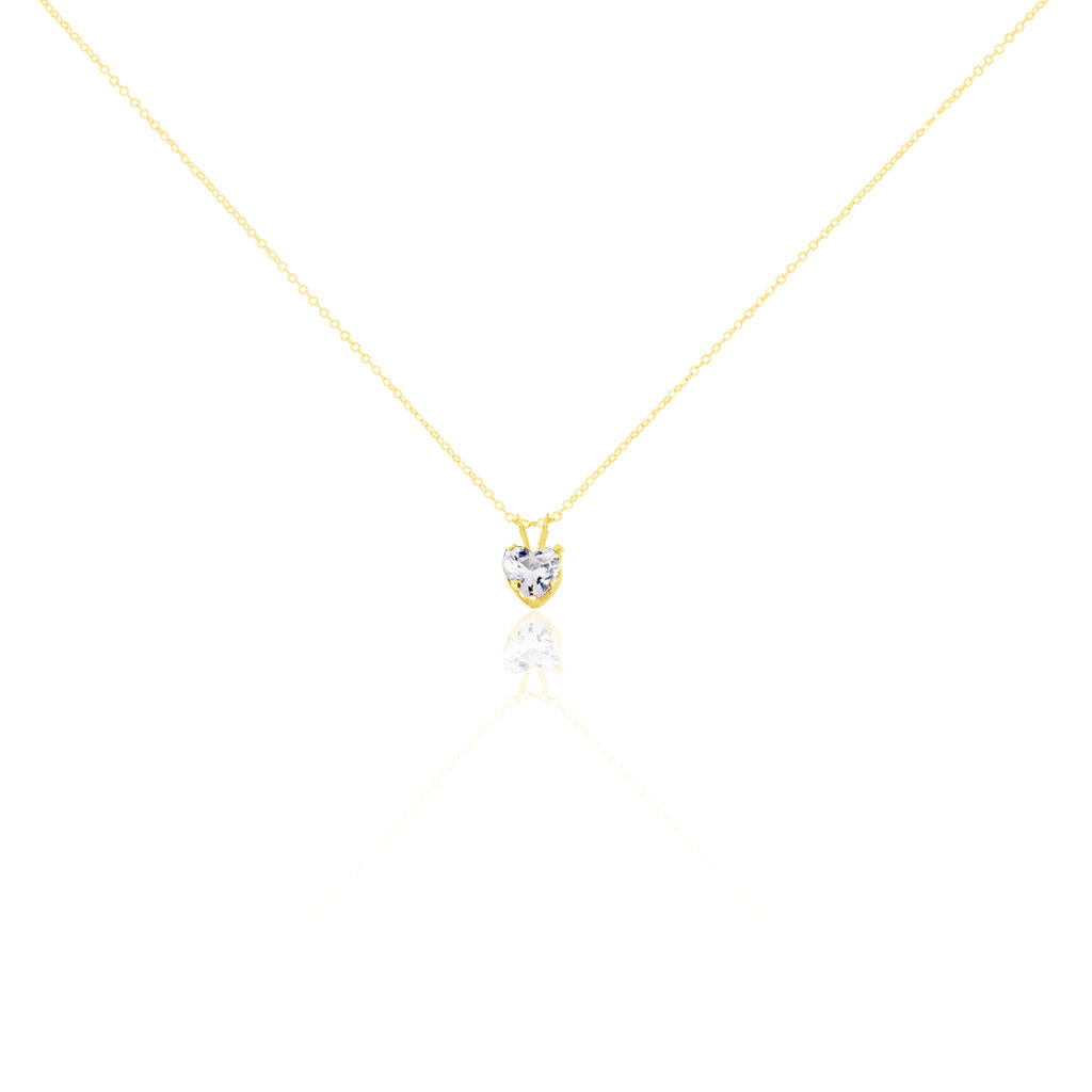 Collier Aodren Or Jaune Oxyde De Zirconium - Colliers avec pierres Famille | Marc Orian