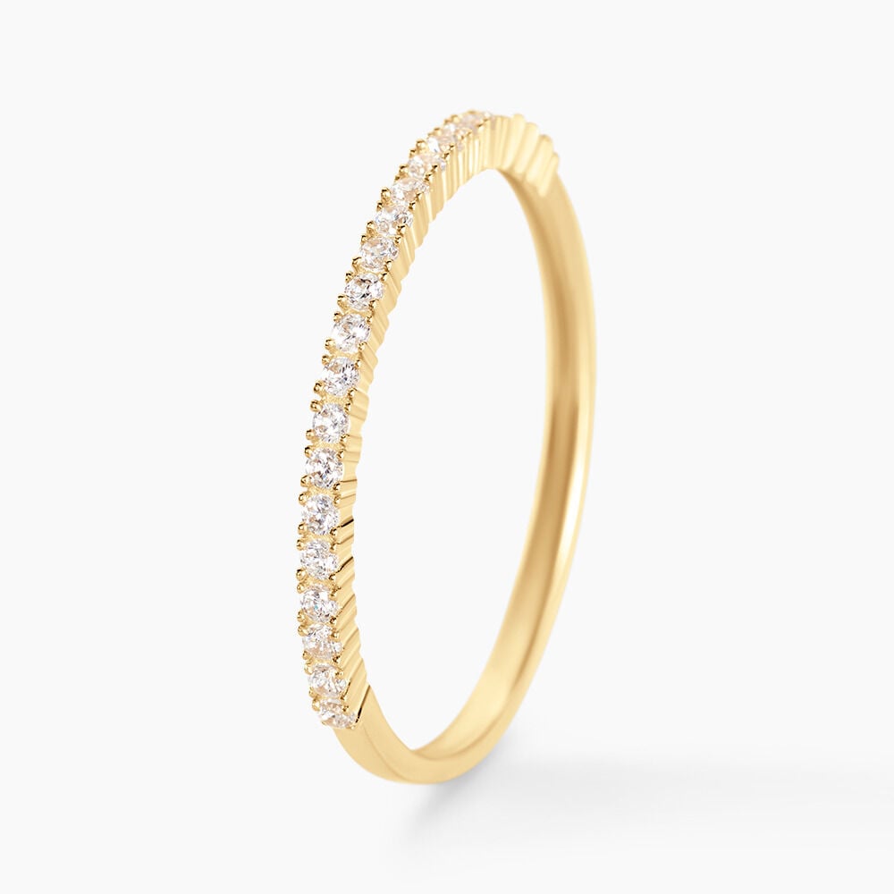 Alliance Julietta Or Jaune Oxyde De Zirconium - Alliances duo Femme | Marc Orian