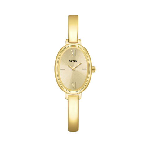 Montre Cluse L'Ovale Champagne - Montres &eacute;tanches Femme | Marc Orian
