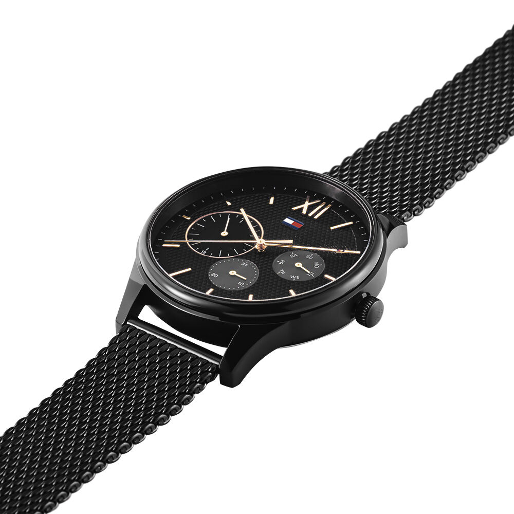 Montre Tommy Hilfiger Damon Noir - Montres &eacute;tanches Homme | Marc Orian