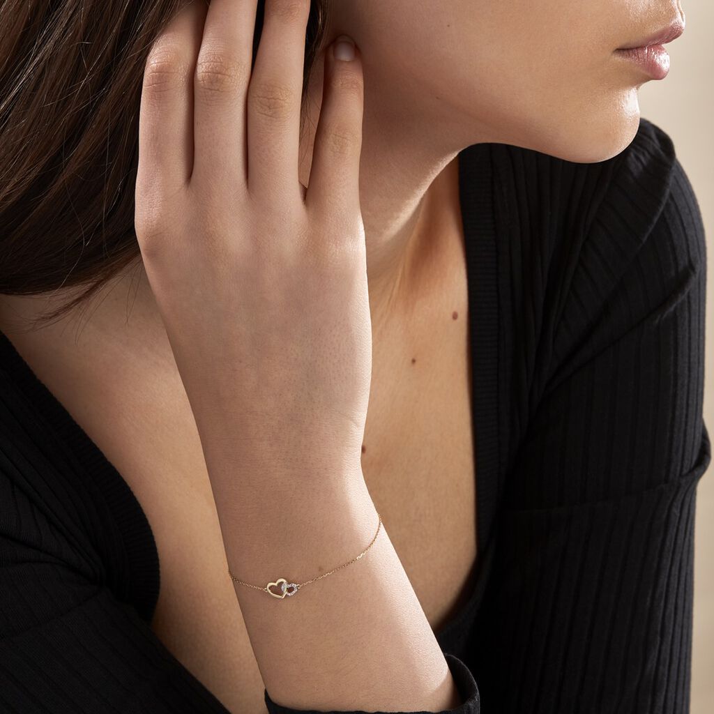 Bracelet Natalona Or Jaune Diamant - Bracelets chaînes Femme | Marc Orian