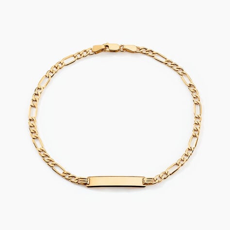 Bracelet Identitée Cameo Or Jaune - Gourmettes Femme | Marc Orian