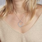 Collier Moussouae Acier Blanc - Colliers fantaisie Femme | Marc Orian