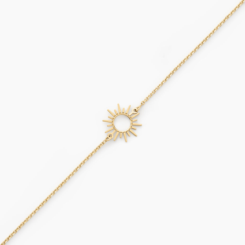 Bracelet Soleil Eternel Or Jaune - Bracelets chaînes Femme | Marc Orian
