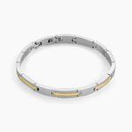 Bracelet Phebus Him Acier Blanc - Bracelets cha&icirc;nes Homme | Marc Orian