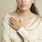 Bague Argent Blanc Sadia - Bijoux fantaisie Femme | Marc Orian