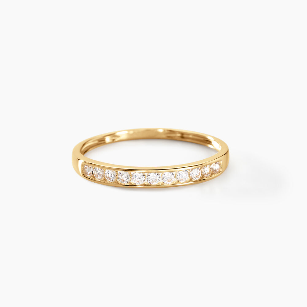 Alliance Davila Or Jaune Oxyde De Zirconium - Alliances duo Femme | Marc Orian