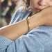 Bracelet Jonc Acier Dore Alexandru - Bracelets joncs Femme | Marc Orian