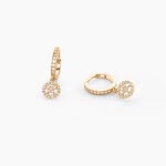 Cr&eacute;oles Donatello Or Jaune Oxyde De Zirconium - Cr&eacute;oles Femme | Marc Orian