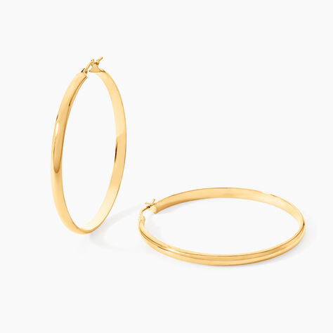 Cr&eacute;oles Shalana Or Jaune - Cr&eacute;oles Femme | Marc Orian