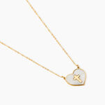 Collier Lawrie Or Jaune Nacre - Colliers avec pierres Famille | Marc Orian