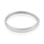 Bracelet Jonc Emilio Acier Blanc - Bracelets joncs Femme | Marc Orian